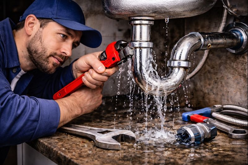 Dépannage fuite d'eau plombier à Clermont-Ferrand